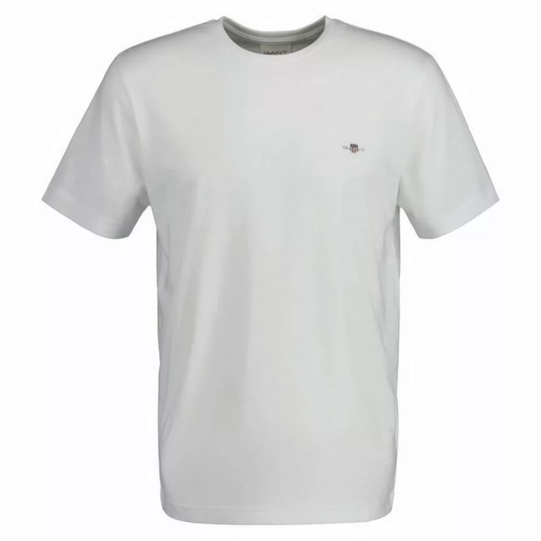 Gant T-Shirt "SLIM SHIELD V-NECK T-SHIRT", mit einer kleinen Logostickerei günstig online kaufen