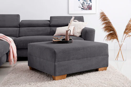 Home affaire Hocker "DuraSpring", Mit DuraSpring-Taschenfederkern, bis 140 günstig online kaufen