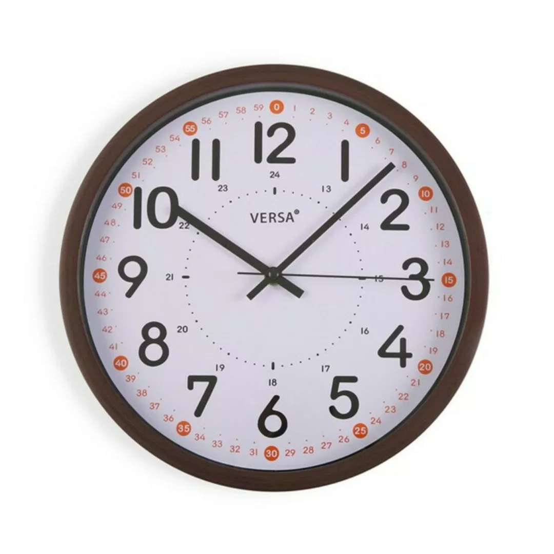 Wanduhr Kunststoff (4 X 30,5 X 30,5 Cm) günstig online kaufen