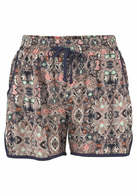 s.Oliver Strandshorts, mit Ethnodruck und Taschen, elastischer Gummizugbund günstig online kaufen