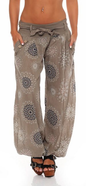 malito more than fashion Haremshose 3481 Pumphose Aladinhose mit Print Einh günstig online kaufen