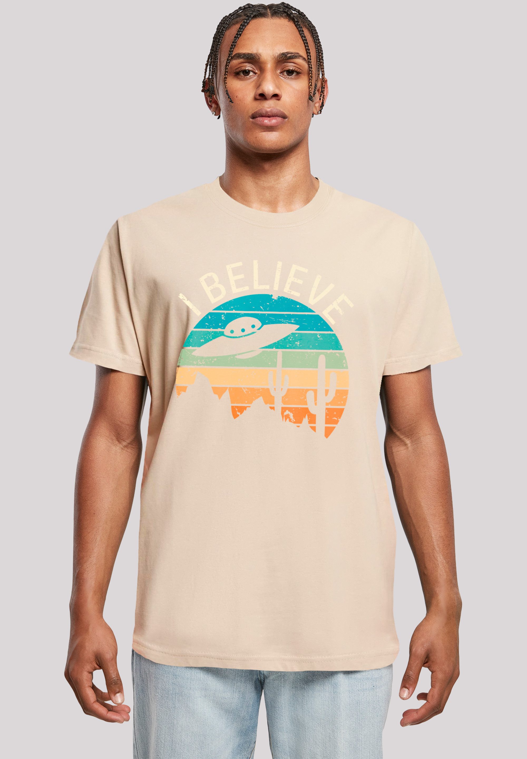 F4NT4STIC T-Shirt I Believe UFO Alien günstig online kaufen