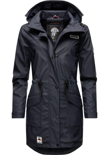 Navahoo Outdoorjacke Deike modischer Damen Outdoor Regenmantel günstig online kaufen