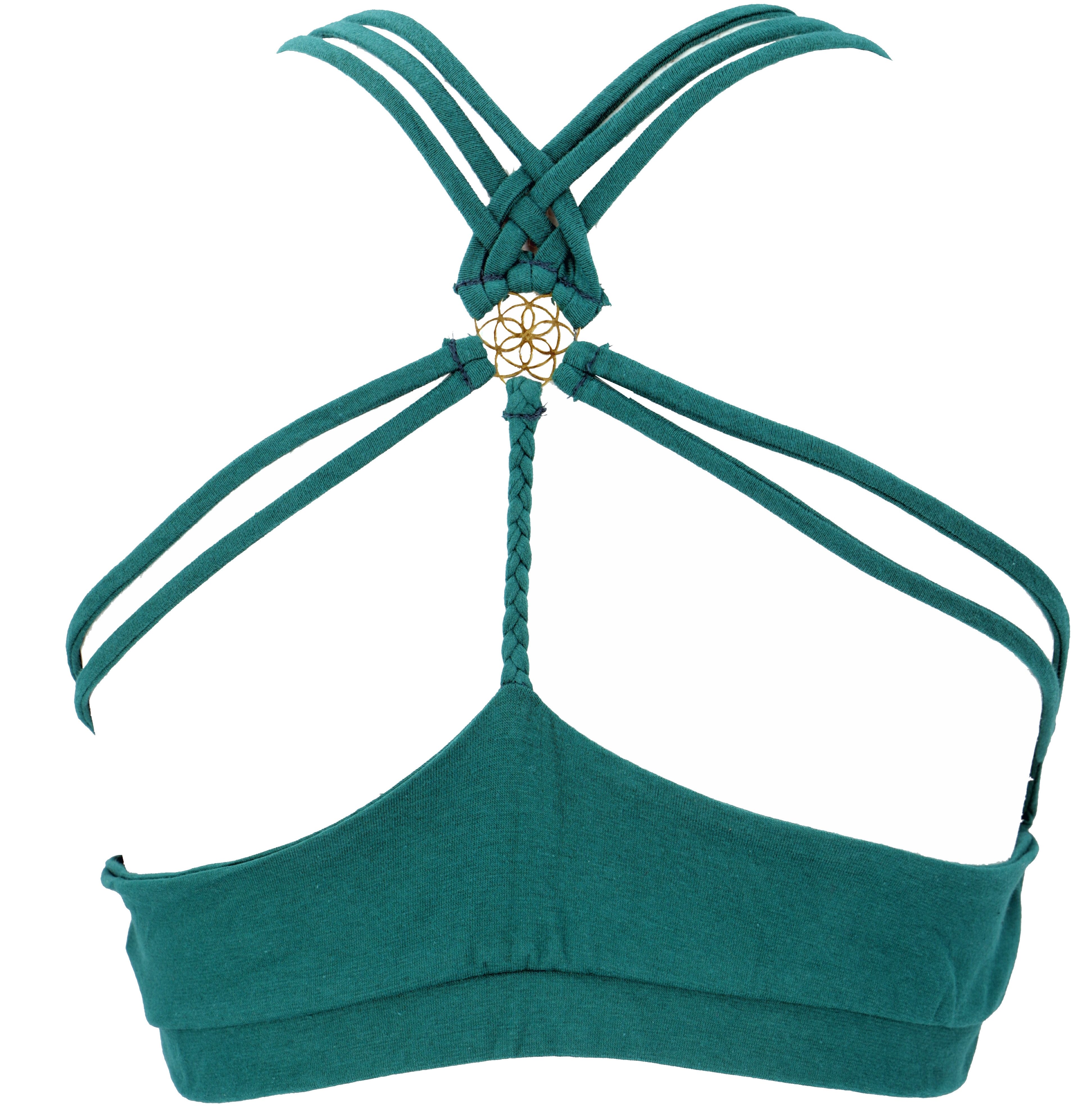 Guru-Shop T-Shirt Goa Psytrance Bikini Top, günstig online kaufen