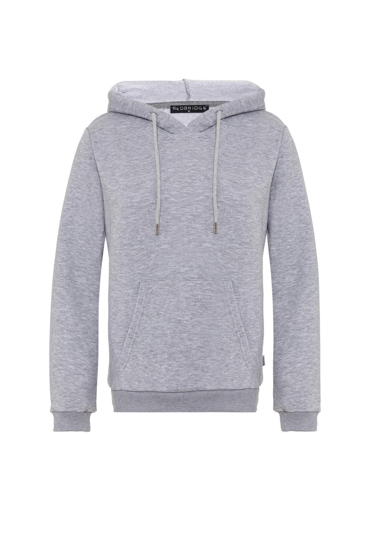 RedBridge Kapuzensweatshirt Premium Hoodie mit Kängurutasche günstig online kaufen