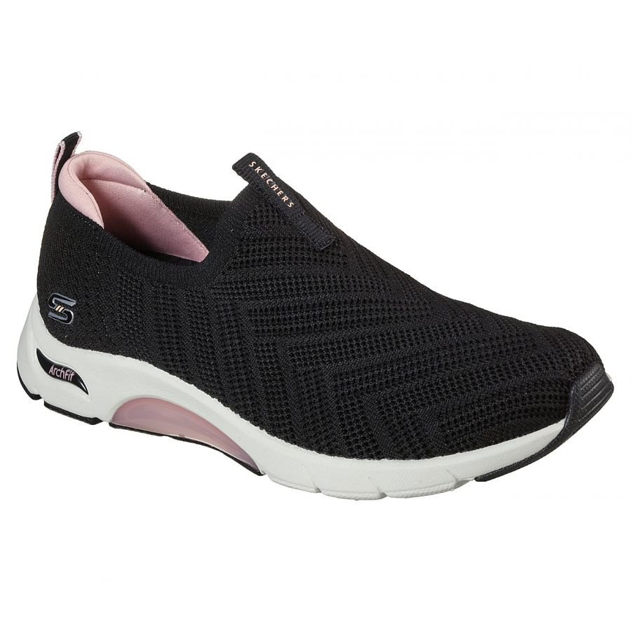 Skechers Sneaker Für Damen Skechers Air Arch Fit EU 36 Black / Pink günstig online kaufen