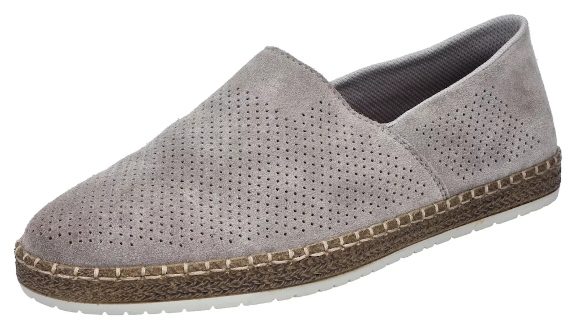 Rieker Slipper, Schlupfschuh, Casual-Slipper, Mokassin mit Perforation günstig online kaufen