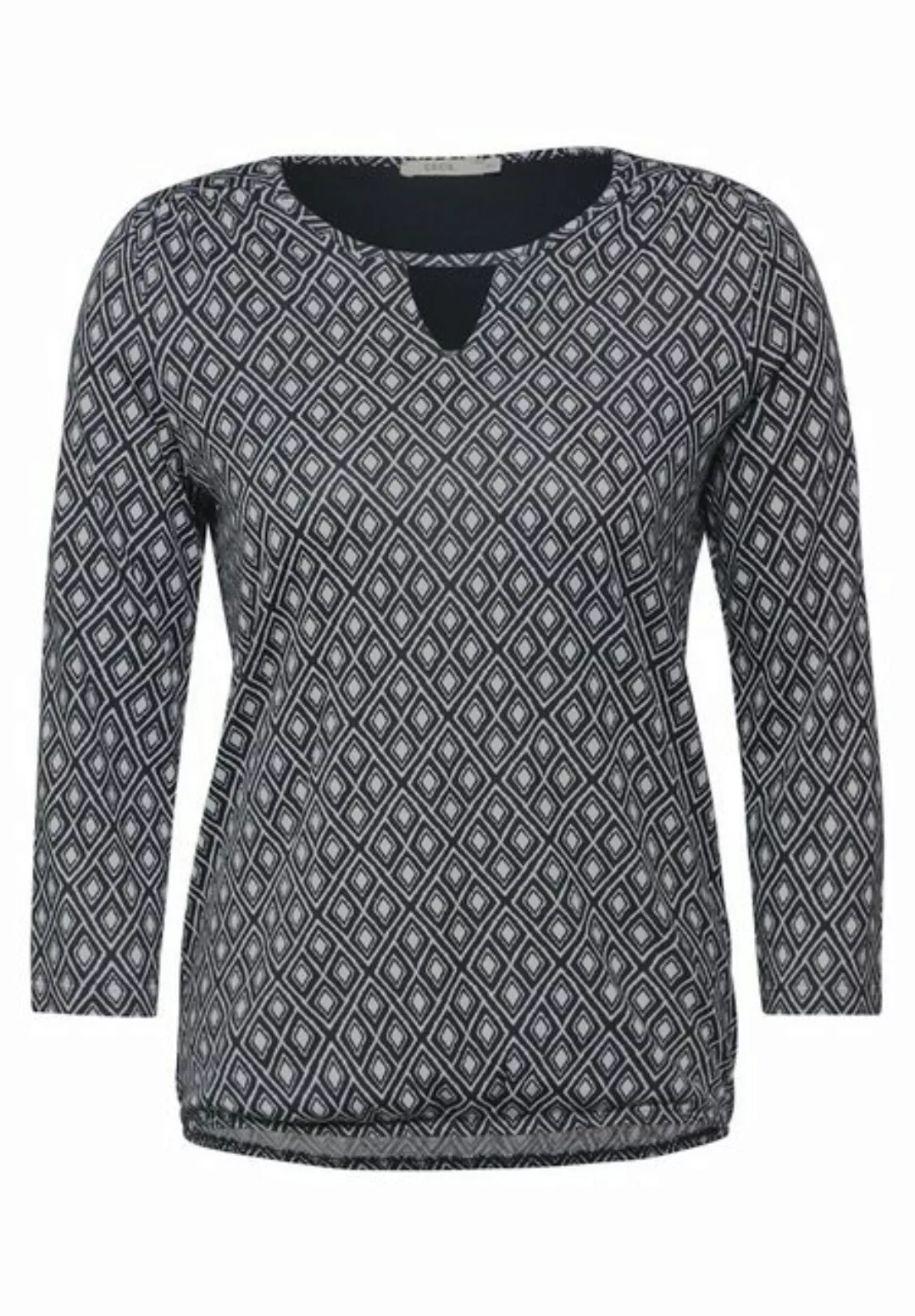 Cecil T-Shirt Cecil / Da.Shirt, Polo / TOS Minimal Rhomb Print Tunic günstig online kaufen