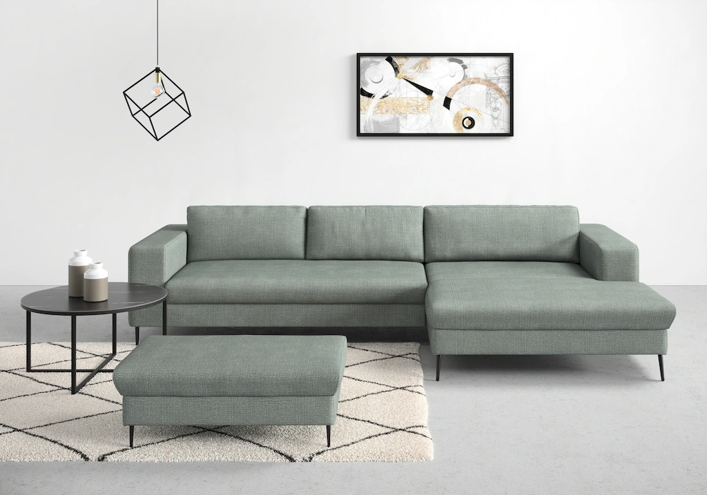 DOMO collection Ecksofa "Modica, zeitlos und elegant, L-Form", moderne Opti günstig online kaufen