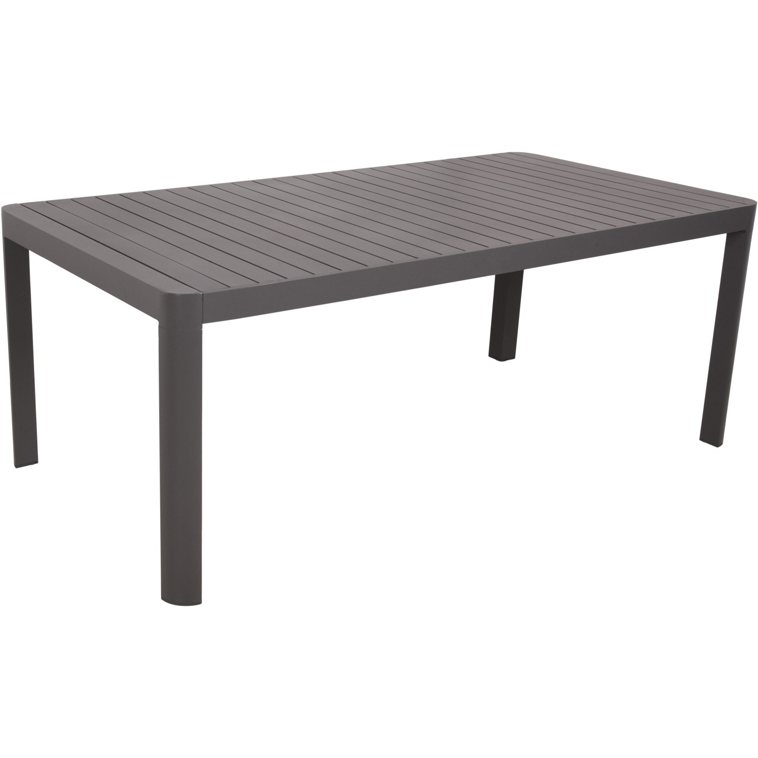 Garden Pleasure Gartentisch Amira ausziehbar Anthrazit Grau 100 cm x 195 cm günstig online kaufen