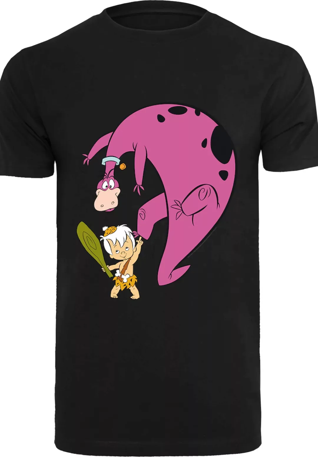 F4NT4STIC T-Shirt "T-Shirt Die Familie Feuerstein Bamm Bamm And Dino", Herr günstig online kaufen