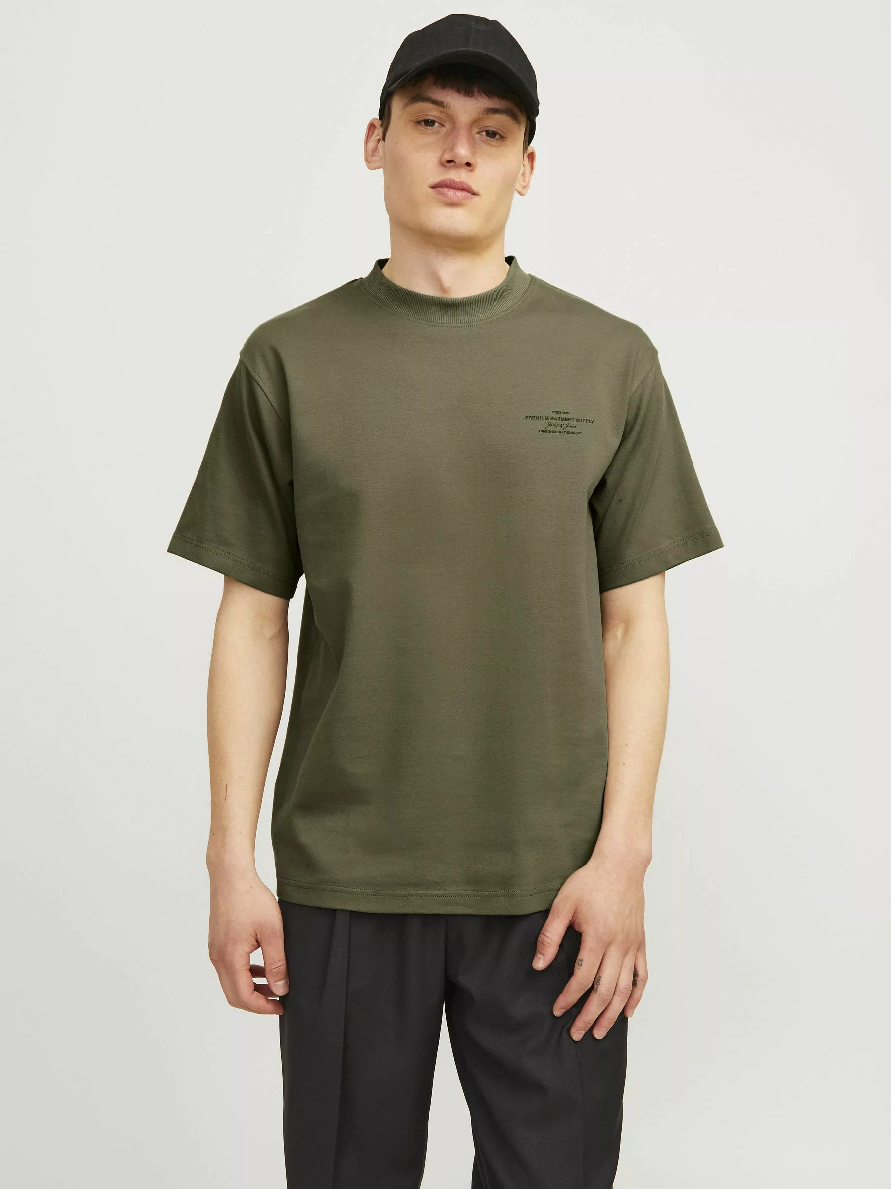 Jack & Jones Rundhalsshirt JPRBLACHAD BRANDING SS CREW NECK TEE SN günstig online kaufen