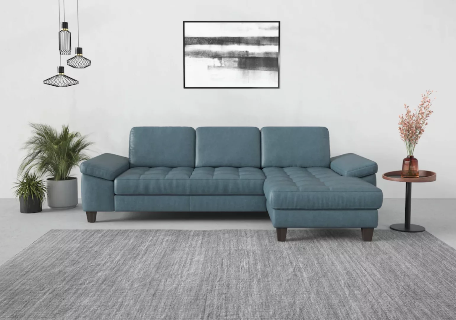 sit&more Ecksofa "Westham L-Form", Recamiere, mit oder ohne Bettfunktion, B günstig online kaufen