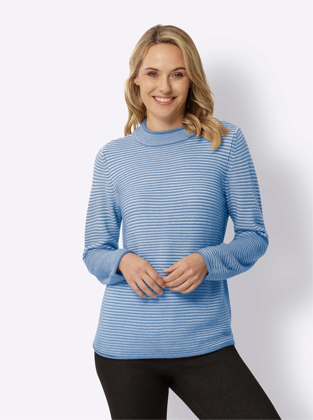 Classic Basics Stehkragenpullover "Stehkragen-Pullover" günstig online kaufen