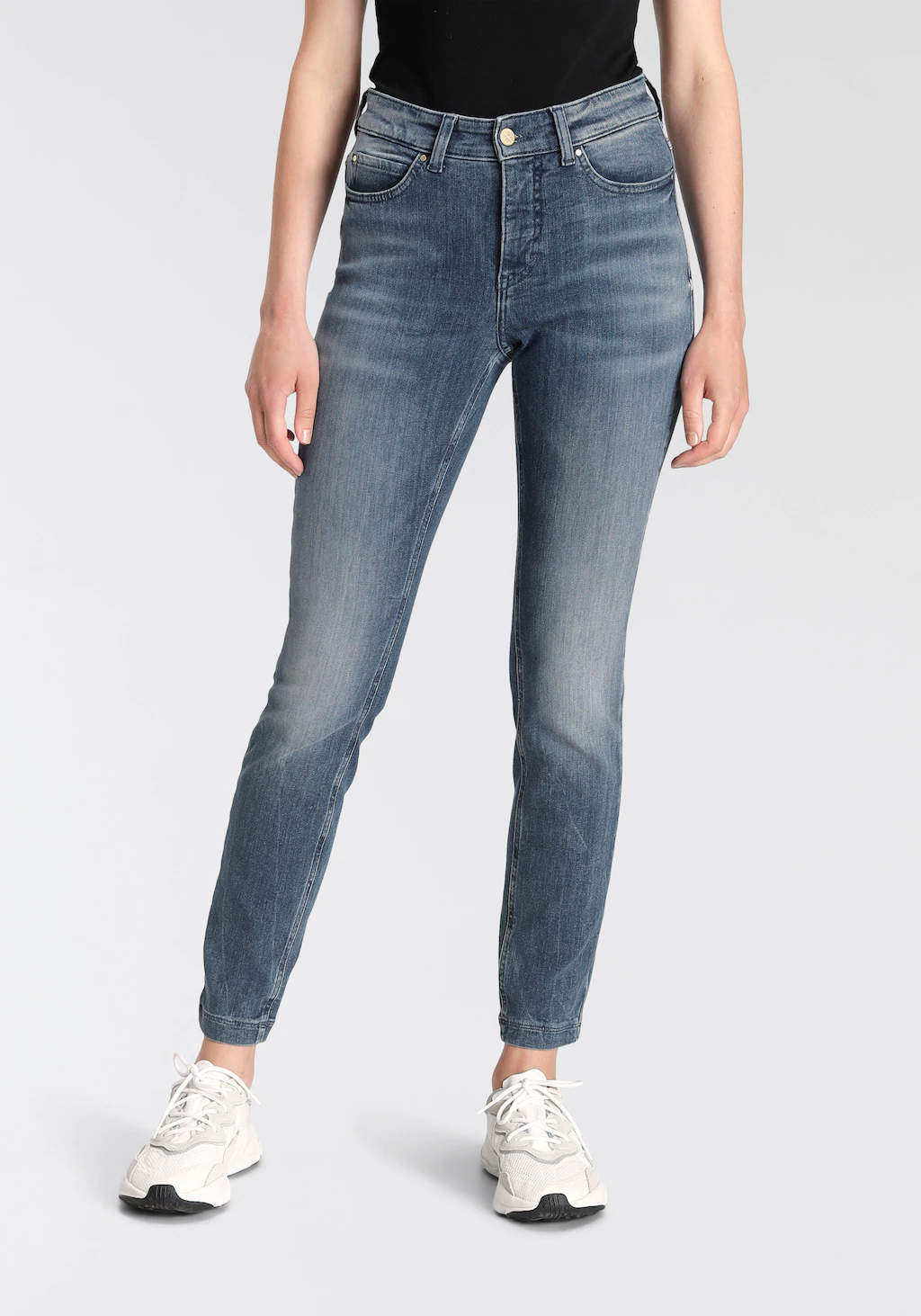 MAC Skinny-fit-Jeans "Dream Skinny", in hochelastische Qualität für den per günstig online kaufen