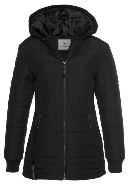 ALPENBLITZ Steppjacke Flockenwirbel moderne Winterjacke mit abnehmbarer Kap günstig online kaufen