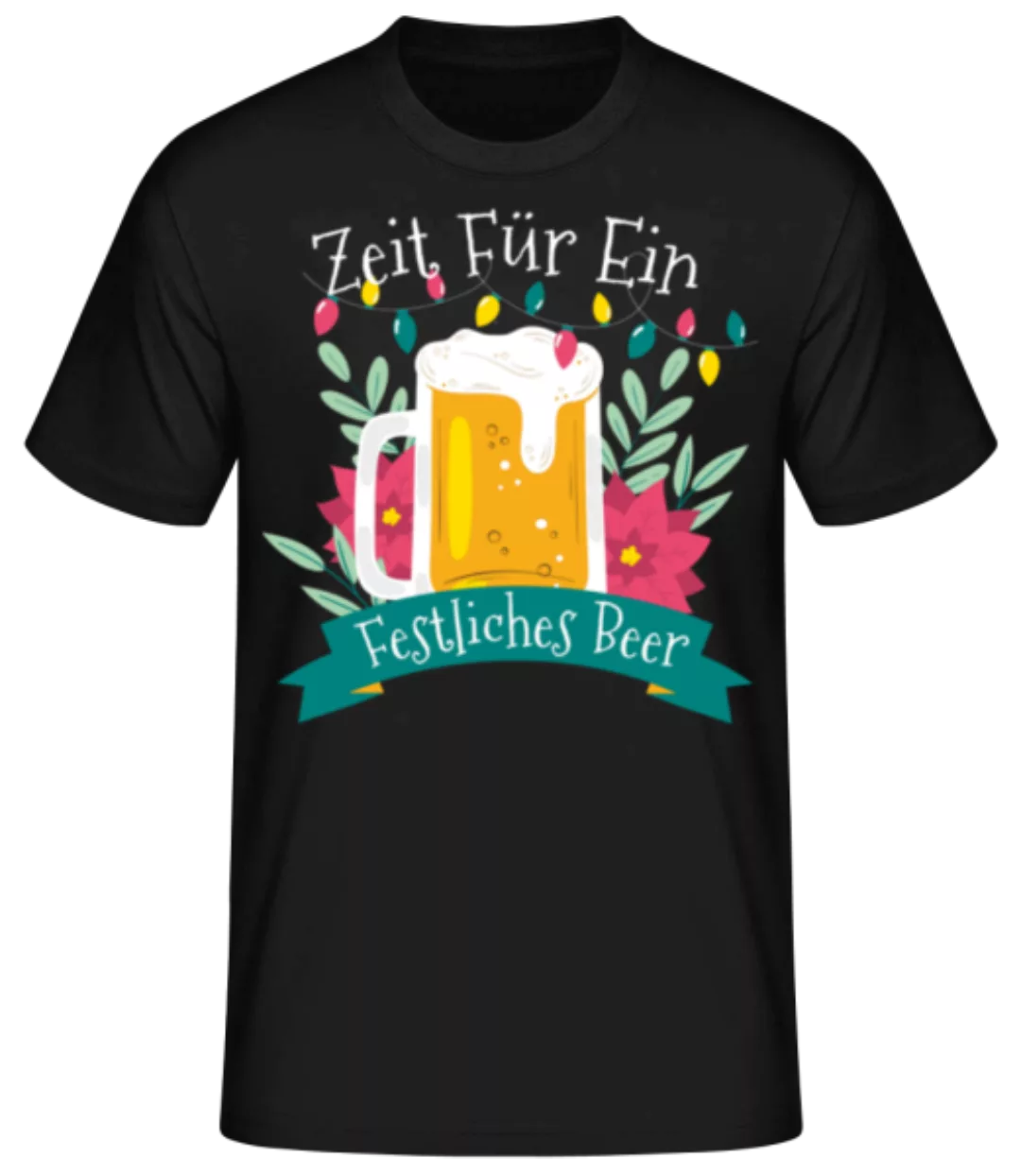 Festliches Bier · Männer Basic T-Shirt günstig online kaufen