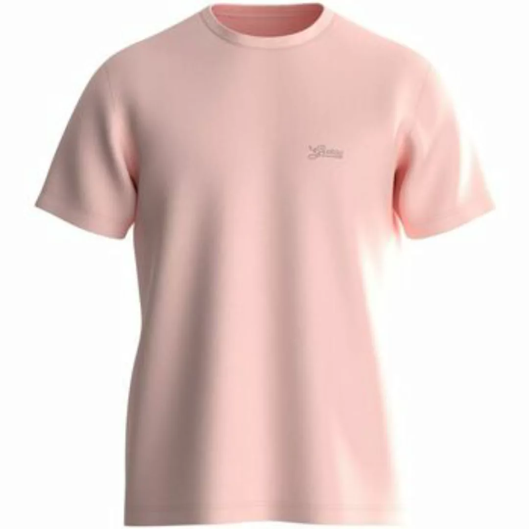 Guess  T-Shirts & Poloshirts M4GI70 KC9X0 BASIC PIMA-A61D SUNWASH PINK günstig online kaufen