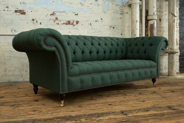 JVmoebel Chesterfield-Sofa klassische Chesterfield Design 3 Sitzer Sofa Cou günstig online kaufen