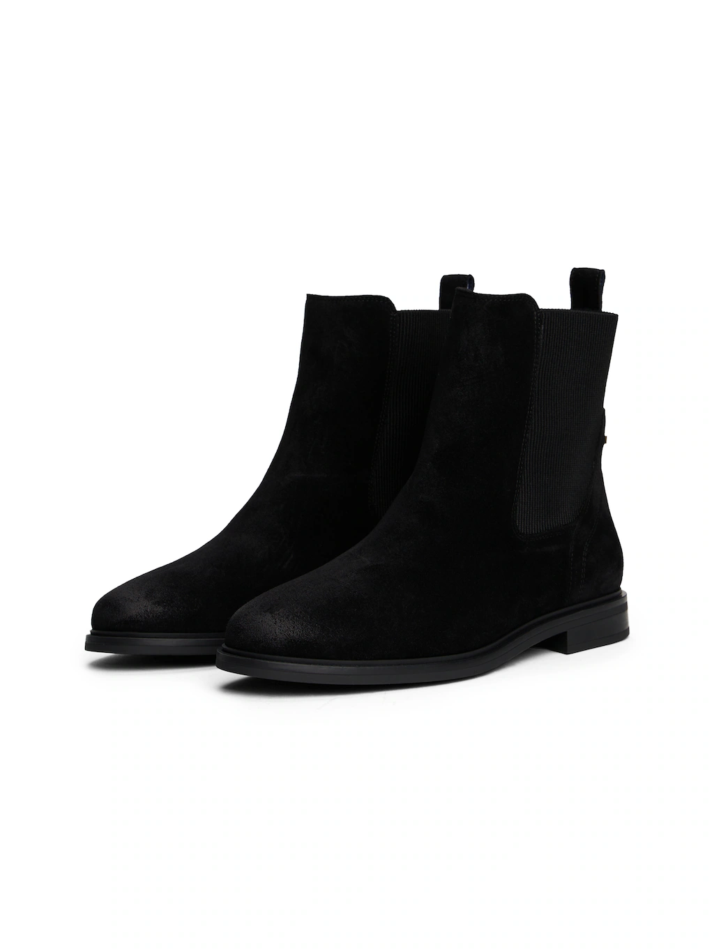 Tommy Hilfiger Chelseaboots "FLAG SUEDE CHELSEA BOOT", Stiefelette, Busines günstig online kaufen