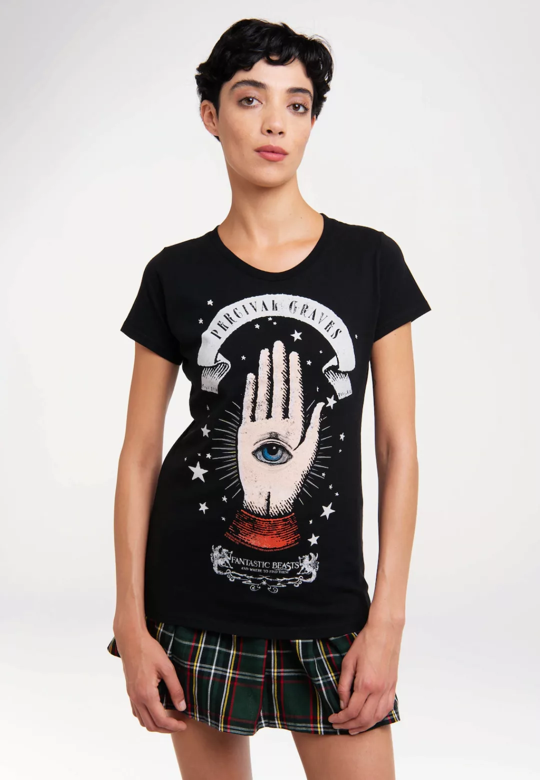 LOGOSHIRT T-Shirt "Fantastic Beasts - Percival Graves", mit großem Front-Pr günstig online kaufen