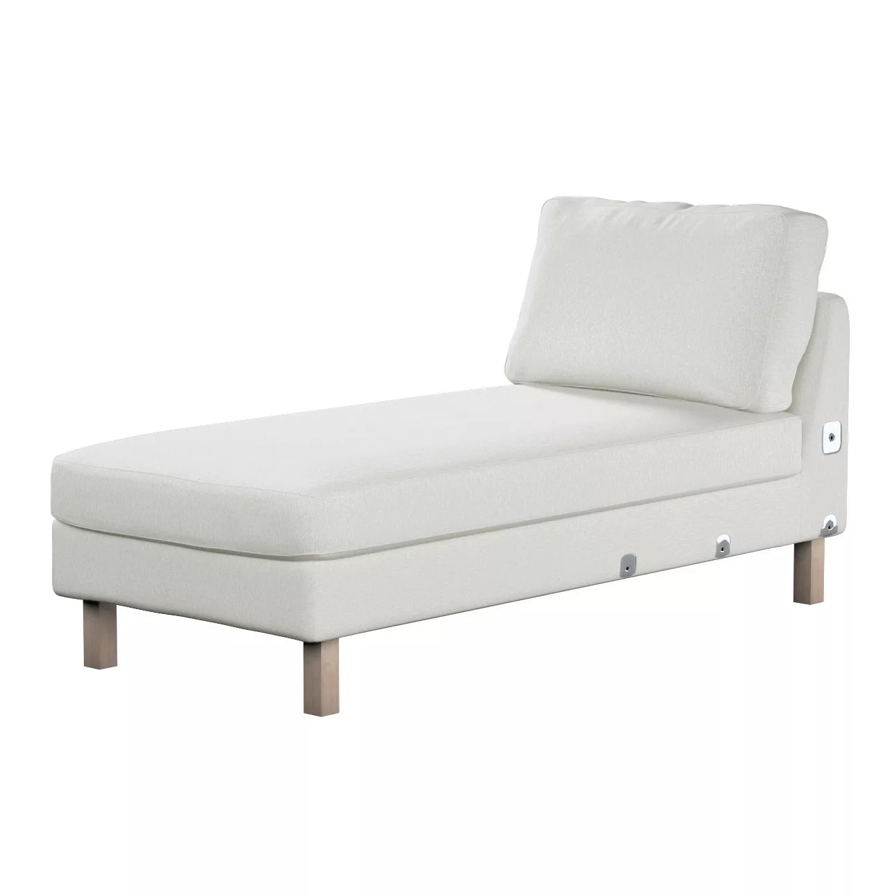 Bezug für Karlstad Recamiere Zustellsofa, kurz, creme, Bezug für Karlstad R günstig online kaufen