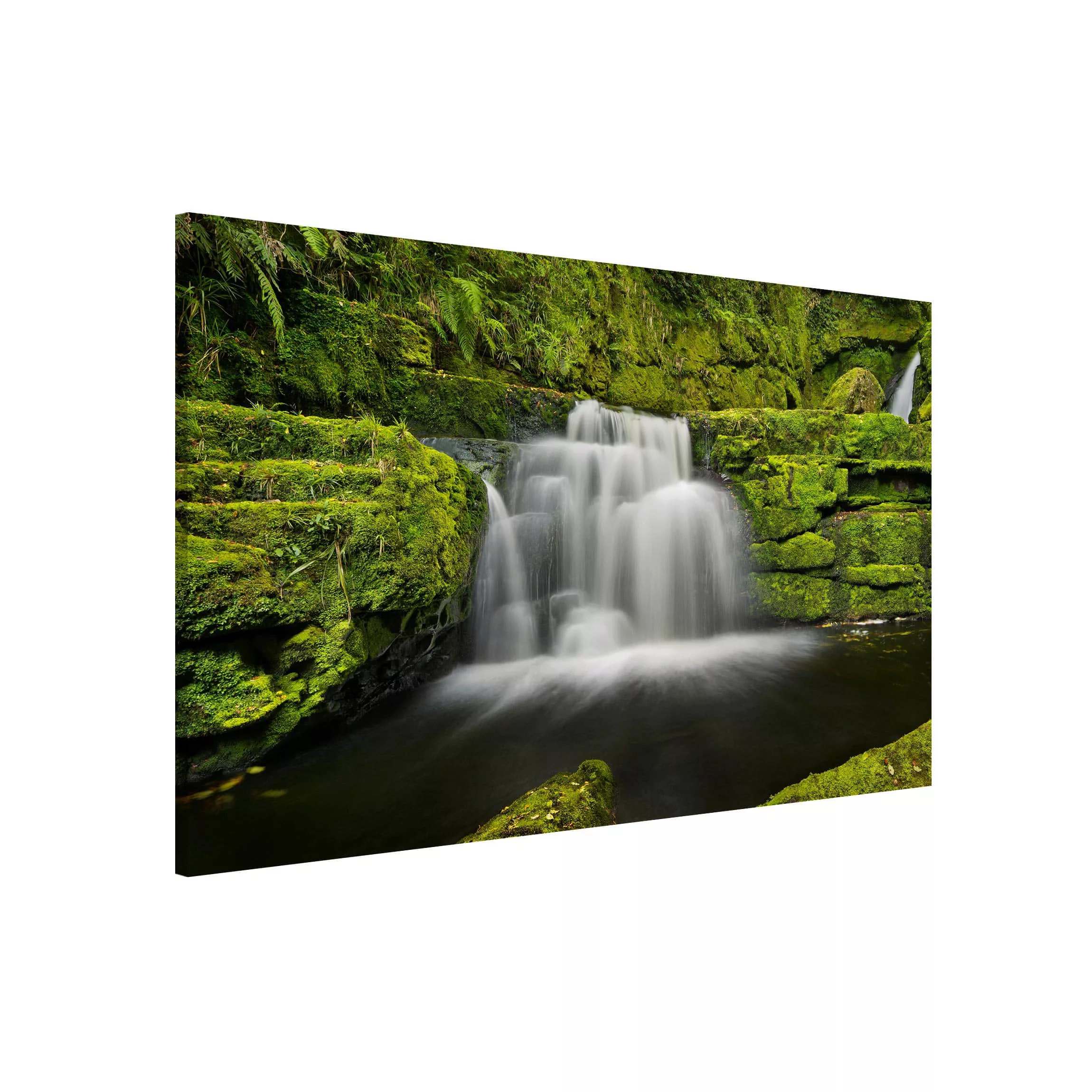Magnettafel Natur & Landschaft - Querformat 3:2 Lower McLean Falls in Neuse günstig online kaufen
