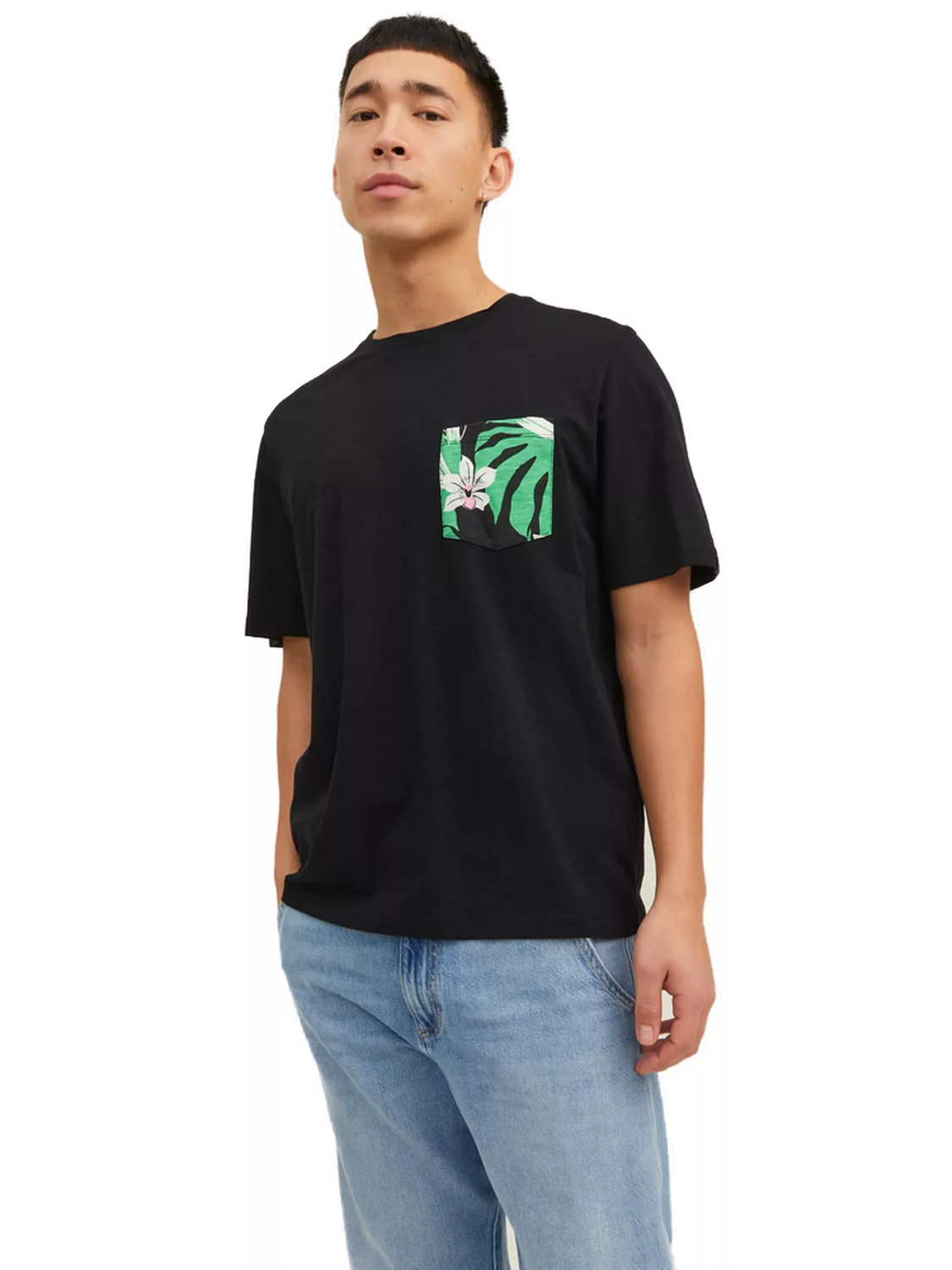 Jack & Jones T-Shirt JORTULUM POCKET (1-tlg) aus Baumwolle günstig online kaufen