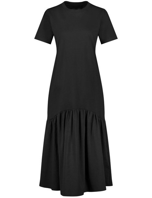 GERRY WEBER Midikleid Baumwollkleid mit Volant günstig online kaufen