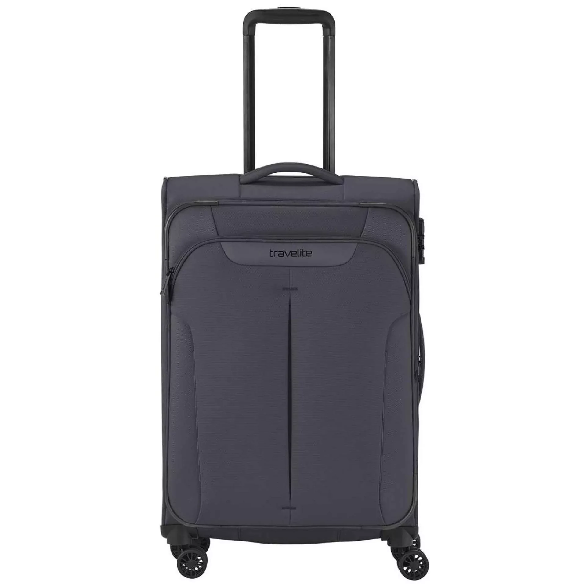 Travelite Trolley CROATIA Weichgepäckkoffer M / Anthrazit günstig online kaufen