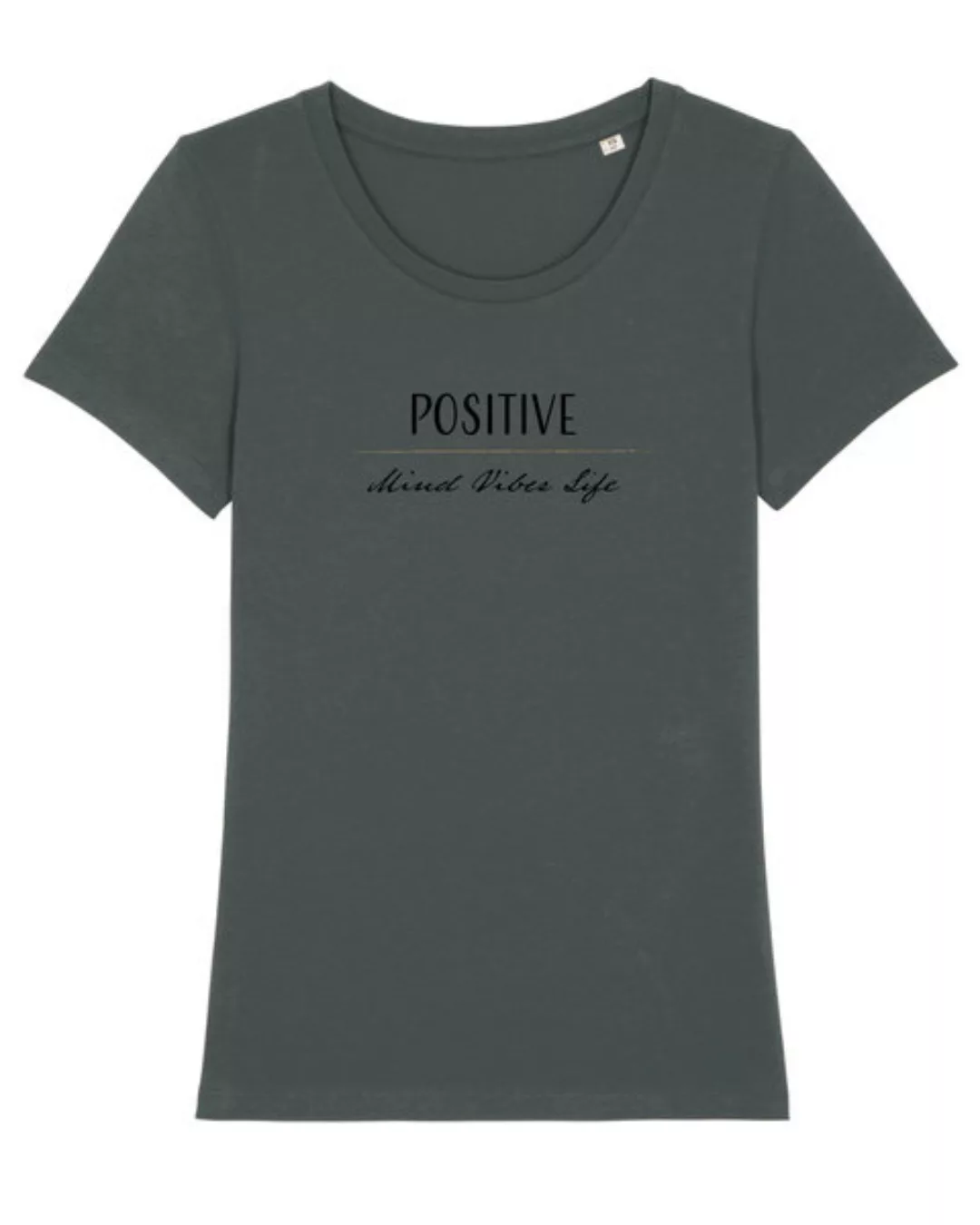 Bio Damen T-shirt Amorous "Positive Vibes" Von Human Family günstig online kaufen