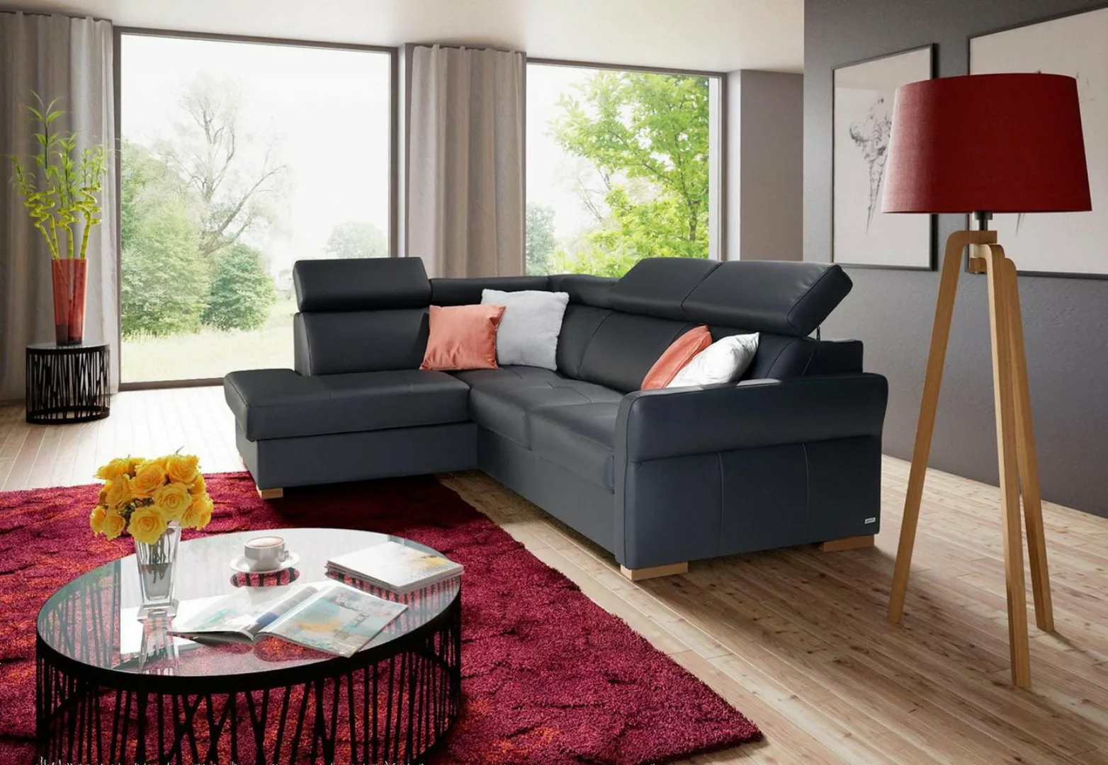 Xlmoebel Ecksofa Sofa mit Eckfunktion Polstermöbel Wohnlandschaft Eckcouch günstig online kaufen