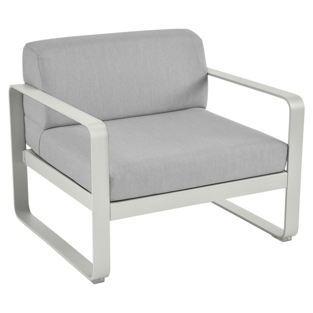 Bellevie Lounge-Sessel Outdoor A5 Lehmgrau 79 Flanellgrau günstig online kaufen