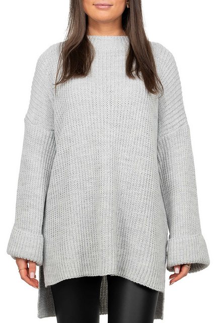 Reichstadt Strickpullover Gemütlicher Oversized Pullover 25RSW067 (1-tlg) O günstig online kaufen