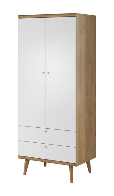 MOEBLO Drehtürenschrank RUBIN (Kleiderschrank 2-türig Schrank Garderobe Sch günstig online kaufen