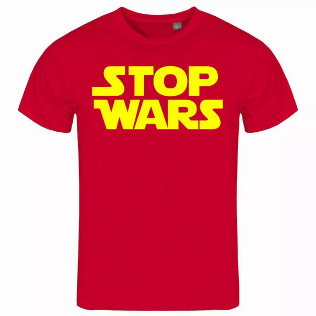 deinshirt Print-Shirt Herren T-Shirt Stop Wars Funshirt mit Motiv günstig online kaufen