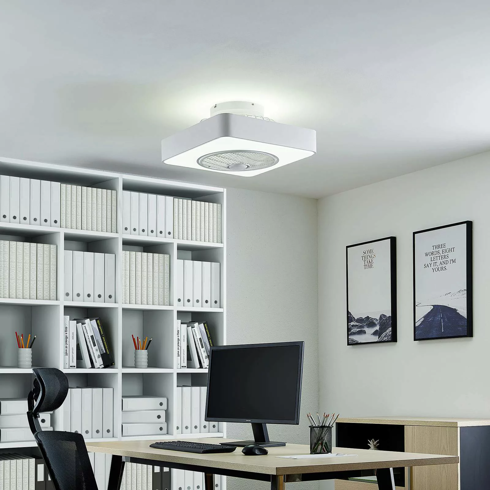 Lindby Danischa LED-Deckenventilator günstig online kaufen