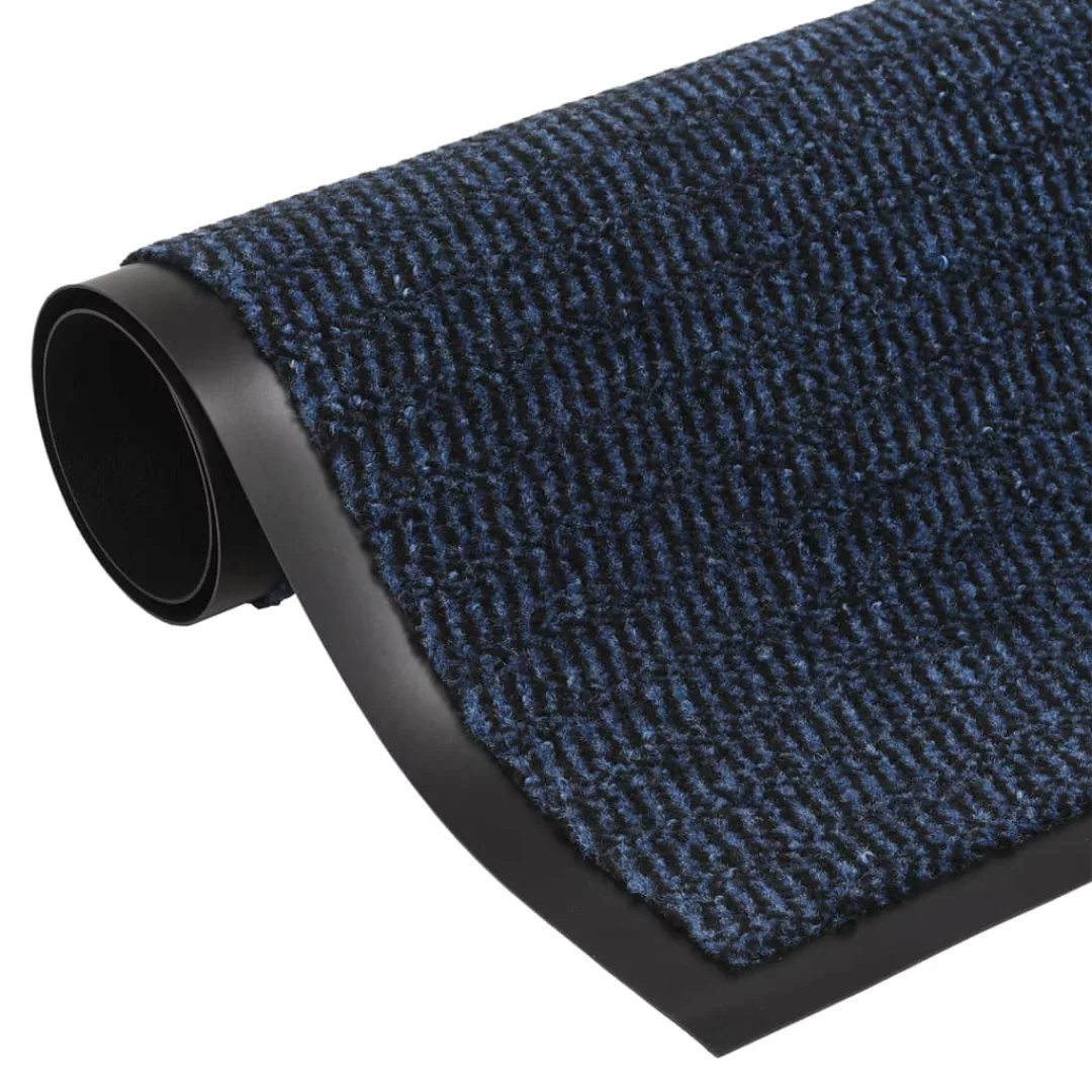 Vidaxl Fußmatte Getuftet 60x150 Cm Blau günstig online kaufen
