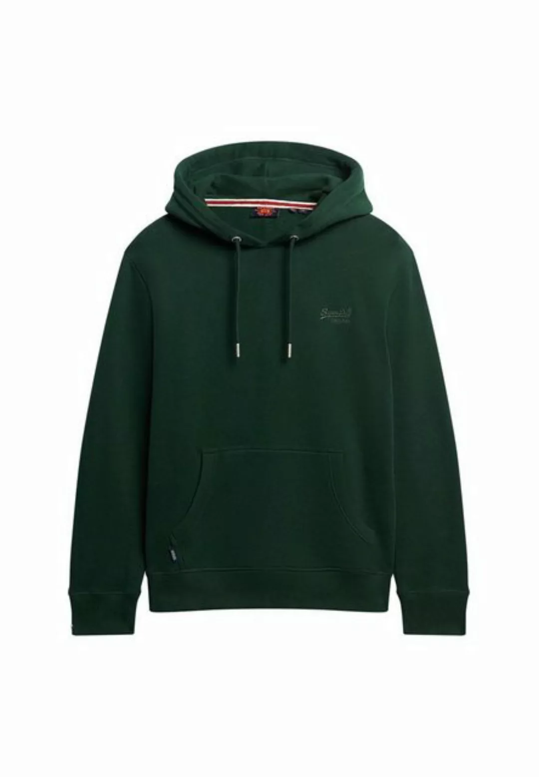 Superdry Sweater Superdry Herren Hoodie ESSENTIAL LOGO HOODIE Forest Green günstig online kaufen