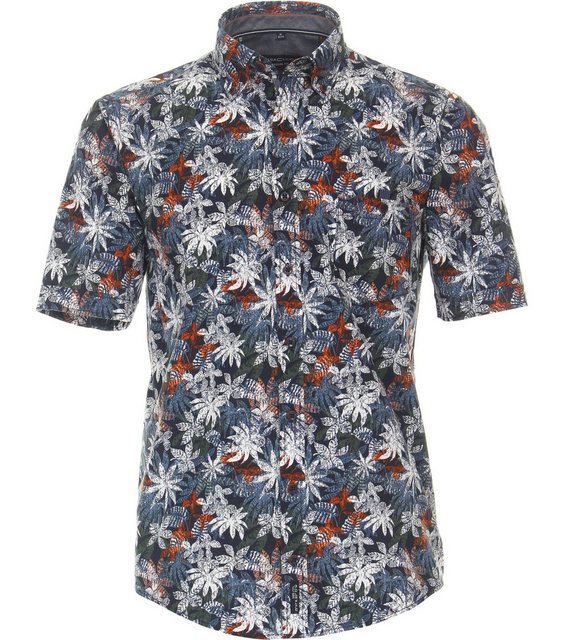 CASAMODA Langarmhemd "CASAMODA Print Freizeithemd Casual Fit Button-Down-Kr günstig online kaufen