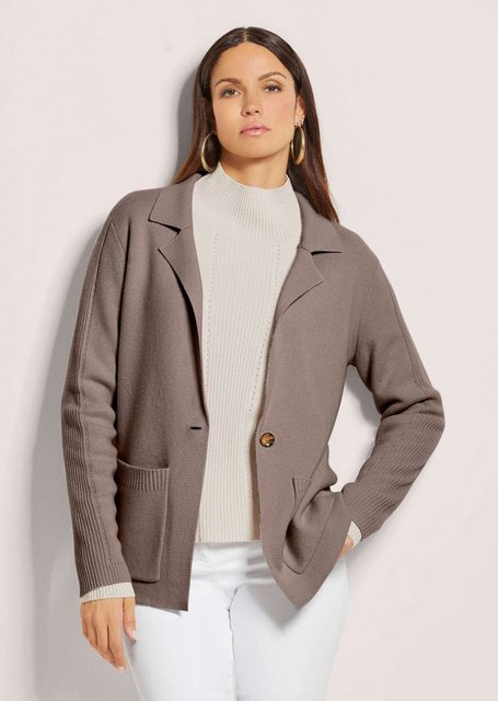 MADELEINE Strickjacke Strickblazer mit Kaschmir günstig online kaufen