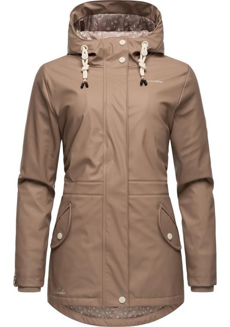 Navahoo Regenjacke "Oceans Heart", mit Kapuze, stylischer wasserdichter Reg günstig online kaufen