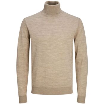 Jack & Jones  Pullover 12216829 MERINO KNIT ROLL-GREIGE günstig online kaufen