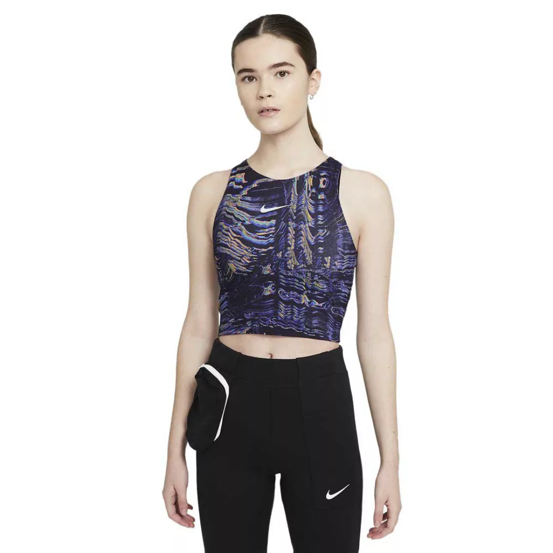 Nike Sportswear Aop Print Ärmelloses T-shirt XS Black günstig online kaufen