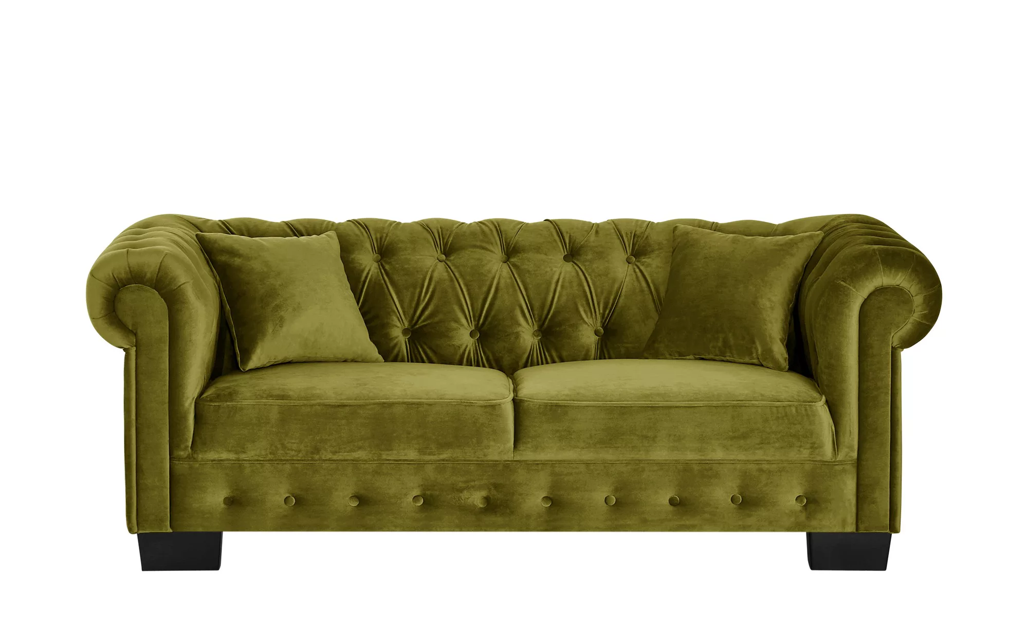 smart Sofa  Chelli - grün - 206 cm - 77 cm - 96 cm - Polstermöbel > Sofas > günstig online kaufen