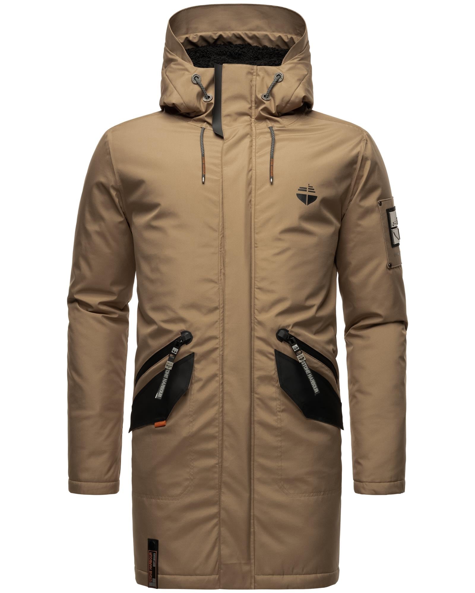 Stone Harbour Wintermantel "Ragaan", modischer Herren Winterparka mit Teddy günstig online kaufen