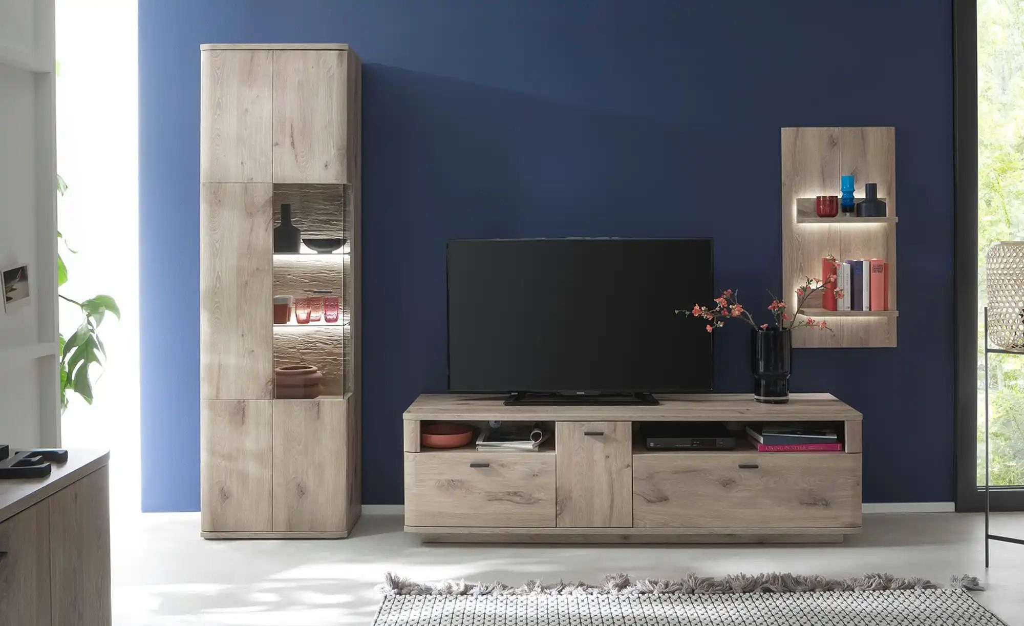 uno Wohnkombination  Prato ¦ Maße (cm): B: 240 H: 199 T: 50.0 Kommoden & Si günstig online kaufen