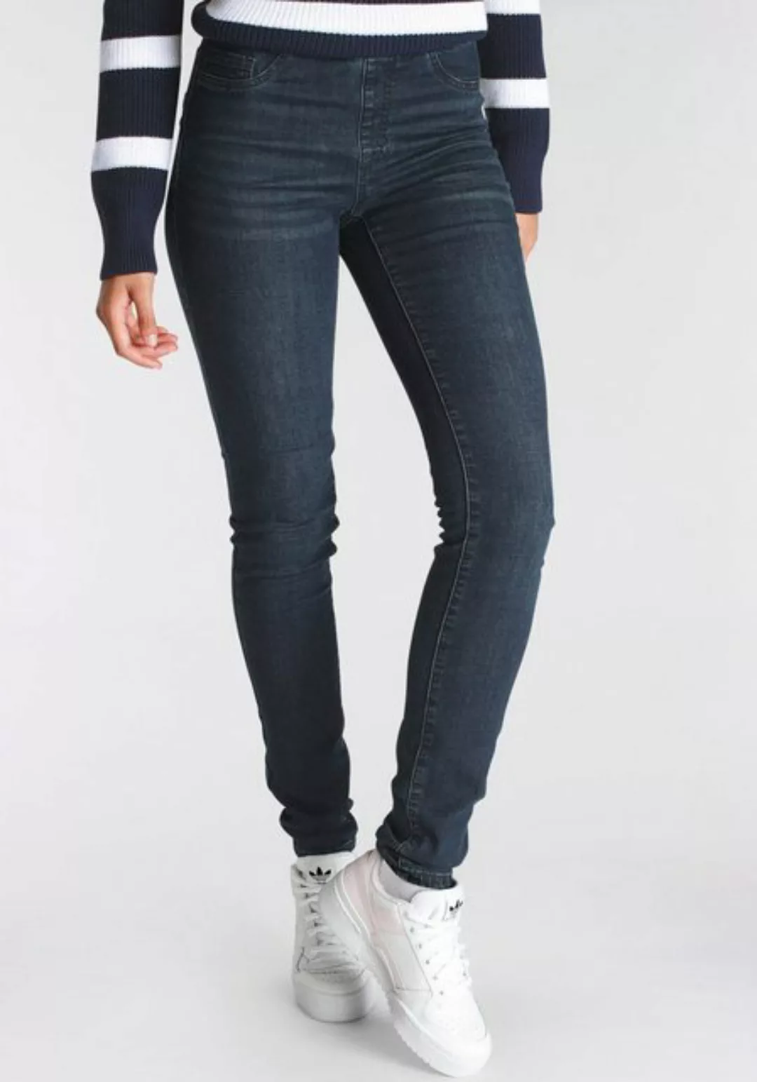 Arizona Jeansjeggings "mit leichtem Thermo Effekt", extra-eng geschnitten, günstig online kaufen