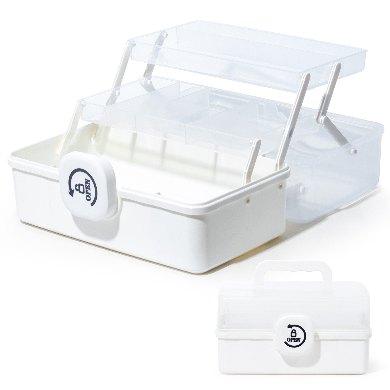 Zedelmaier Aufbewahrungsbox Aufbewahrungsboxen mit Fächern, Sortierboxen, günstig online kaufen