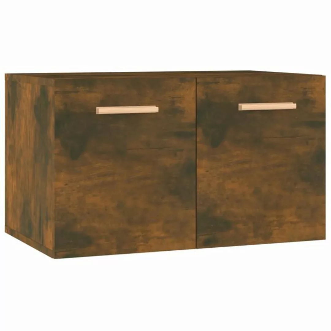 vidaXL Hängeschrank Wandschrank Räuchereiche 60x36,5x35 cm Holzwerkstoff (1 günstig online kaufen